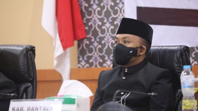 Pakai Baju Adat, Jajaran Pemkab Bantaeng Hadiri Upacara Hari Lahir Pancasila