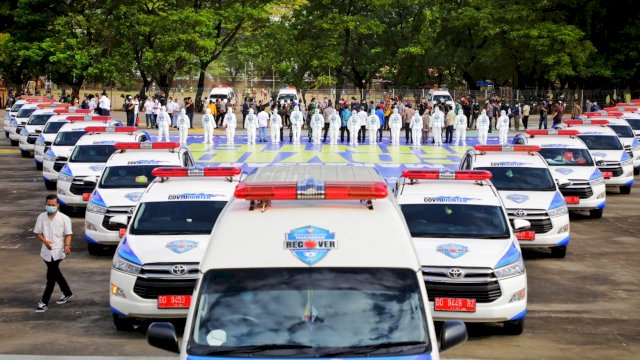 Resmi di Launching, 17 Unit Mobil Covid Hunter Siap Putus Penyebaran Covid 19
