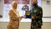 Pangdam XIV Hasanuddin Kunjungi Lutra. Titip Prajurit, Bantu Pemda Dalam Penanganan Pascabencana
