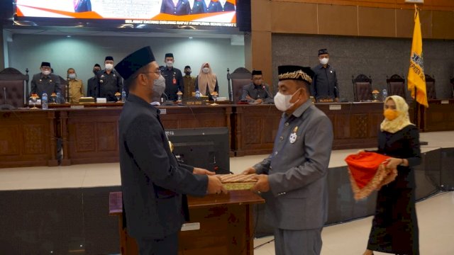 Bupati ASA bersama Ketua DPRD Sinjai.