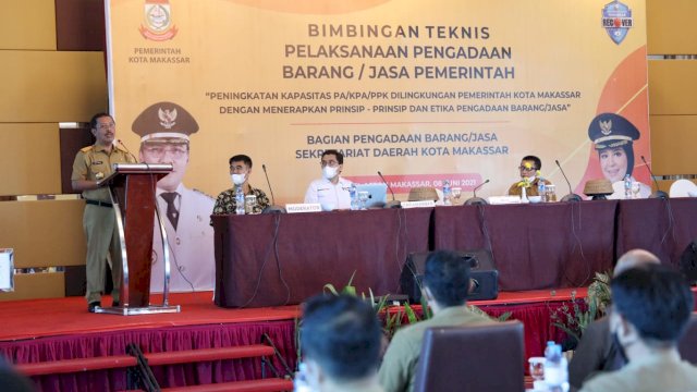 Pemkot Makassar Gelar Bimbingan Teknis Pelaksanaan Pengadaan Barang dan Jasa