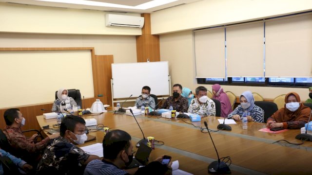Rapat Tindak Lanjut LHP BPK Fatmawati Targetkan Tahun Depan Pemkot Makassar Raih WTP
