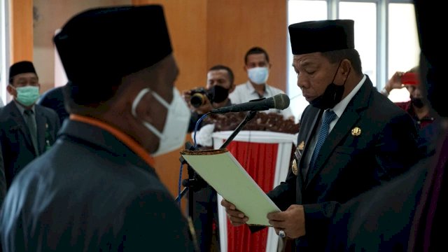 Bupati Bulukumba Andi Muchtar Yusuf Melantik 268 Pejabat Struktural Lingkup Pemda Kabupaten Bulukumba