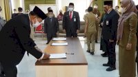 Abdul Hayat Lantik 24 Pejabat Lingkup Dinas PKP2 Sulsel