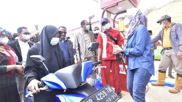 SPBU BBM Satu Harga Resmi Jangkau Seko. Menyusul Rongkong dan Rampi
