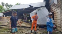 27 Rumah Terdampak Angin Puting Beliung di Lutra, Dinsos dan BPBD Sulsel Gerak Cepat Salurkan Bantuan
