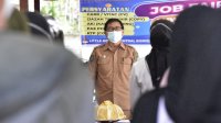 Suaib Mansur Minta Pelaksanaan Job Fair Distransnaker Dibarengi Kegiatan Vaksinasi COVID-19