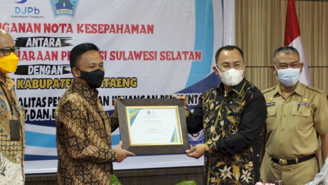 DJPb Sulsel Apresiasi Manajemen Keuangan Pemkab Bantaeng