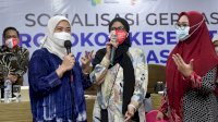 Aliyah Mustika Ilham Bersama Kemenkes Masifkan Sosialisasi Taat Prokes