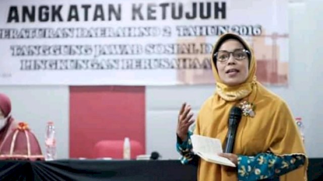 Anggota DPRD Makassar, Yeni Rahman, (Dokpri).