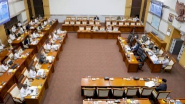 Ruang kerja komisi I DPR RI.