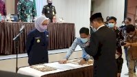 Atas Izin Mendagri, Bupati Luwu Utara Lantik 9 Pejabat Pimpinan Tinggi Pratama