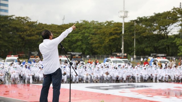 Peluncuran satgas detektor.