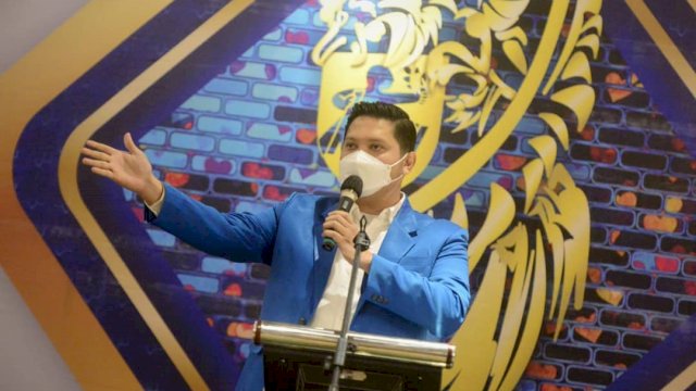 Ketua DPD I KNPI Provinsi Sulawesi-Selatan Arham Basmin Mattayang mengumumkan jika dirinya positif Covid-19, Sabtu, (3/7/2021).