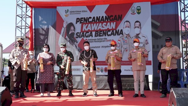 Kemensos Canangkan Kawasan Siaga Bencana dan Tagana Masuk Sekolah Di Kabupaten Luwu