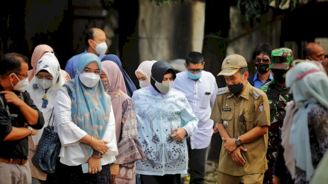 Indira Yusuf Ismail Bersama Tim IAI Lakukan Peninjauan Lokasi Rencana Pembangunan TK/Paud Manggala