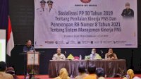 Pemkot Makassar Sosialisasi PP 30 Tahun 2019 Tentang Penilaian Kinerja PNS
