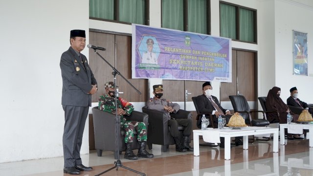 Resmi Dilantik Sekda, Sulaiman Siap Jalankan Instruksi Bupati