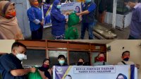 Jumat Berbagi, NasDem Makassar Bagi Ratusan Sembako ke Warga yang Tak Mampu