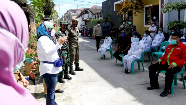 Wakil Walikota Makassar, Fatmawati Rusdi Meninjau Langsung Kesiapan Tim Detektor 