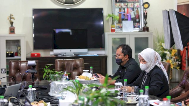 Wali Kota dan Wakil Wali Kota Makassar. (Dok:trotoar.id).