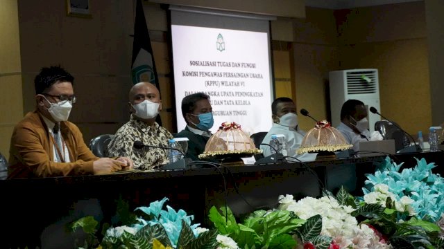 Kunjungi UIN Alauddin, KPPU Wilayah VI Sosialisasi UU No 5 Tahun 1999