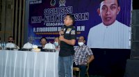 Syahar Gelar Sosialisasi Peningkatan Nilai-Nilai Kebangsaan Tentang ke Agaman di Pinrang.