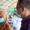 Vaksinasi Massal, Lima Tim Vaksinator Dikerahkan di Lapangan Upacara Kantor Bupati