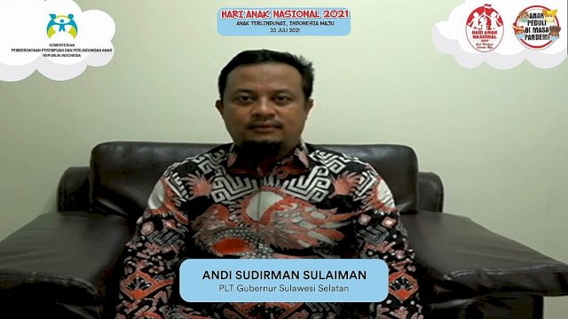 Plt Gubernur Sulsel Andi Sudirman Sulaiman.