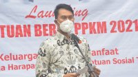 Bupati ASA Launching Penyaluran Bansos Pelaksanaan PPKM