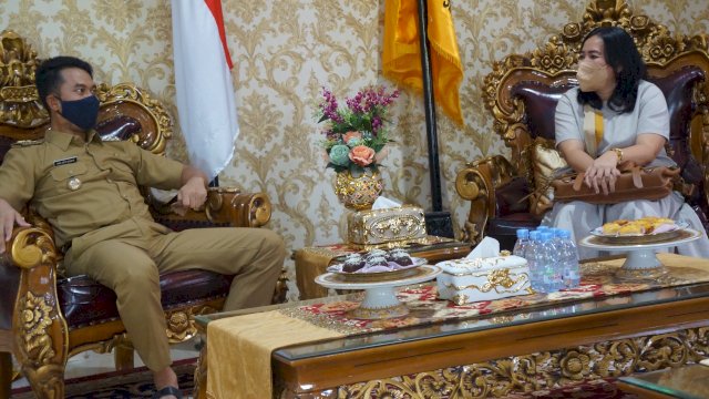 Bupati ASA saat ketemu dengan PT Lontara Jaya Sakti