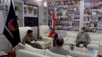 Mentan Bertandang ke Kantor Syahar, Bahas Soal Pertanian Sulsel.