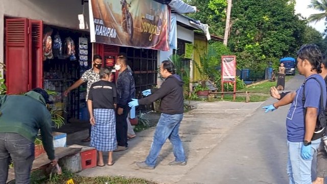 Lokasi kejadian di Mannanti, Tellulimpoe. (Dok: trotoar/alam)