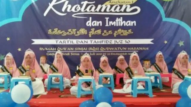 Bupati ASA Apresiasi Wisuda Santri RQS Qudwatun Hasanah