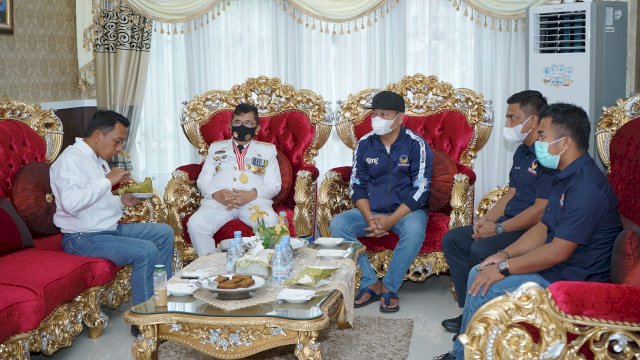 Sekretaris DPW Nasdem Syaharuddin Alrif Bersama Dengan Ketua DPW Nasdem Sulsel Rusdi Masse 
