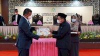 Bupati Serahkan Rancangan Akhir Perda Rpjmd 2021-2026