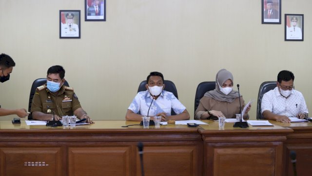 Wakil Ketua DPRD Sulsel, Syaharuddin Aktif Memimpin Rapat Banggar Membahas KUA PPAS tahun 2021