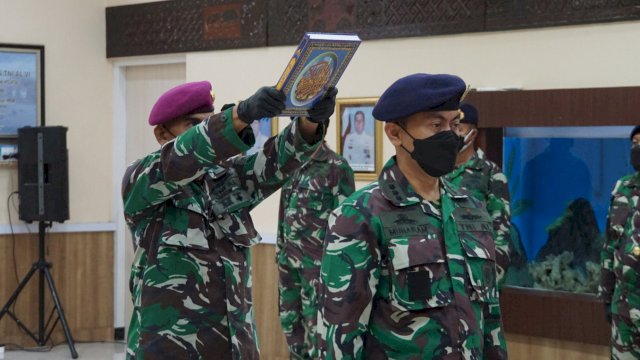 Kolonel Laut (P) Ahmad Muharram Jabat Asops Danlantamal VI