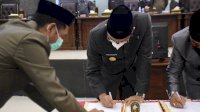 DPRD Gelar Rapat Paripurna Penandatanganan Nota Kesepahaman dengan Pemda Sinjai