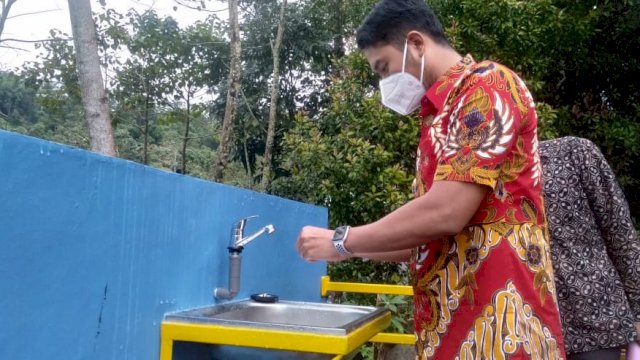 Bupati ASA Resmikan Pamsimas di Desa Gunung Perak