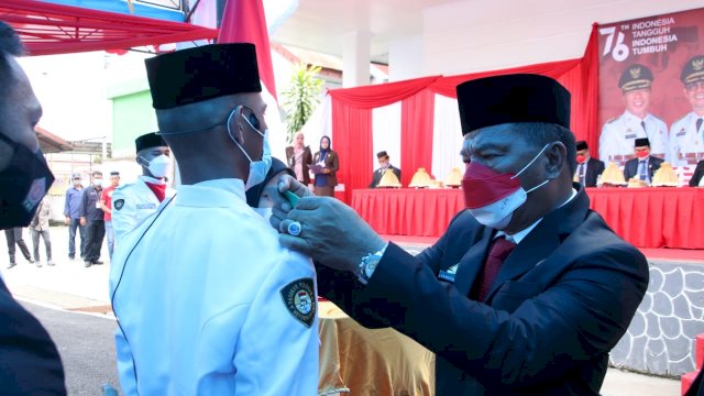 Bupati Kukuhkan Paskibraka Kabupaten Bulukumba