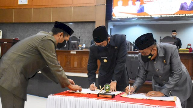 Pemkab Sinjai Bersama DPRD Sepakati KUA PPAS Tahun Anggaran 2021