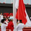 Penurunan Bendera Diguyur Hujan, Wawalkot Makassar: Penuh Khidmat
