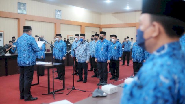 Abdul Hayat Lantik dan Kukuhkan Dewan Pengurus Korpri Kabupaten Bantaeng