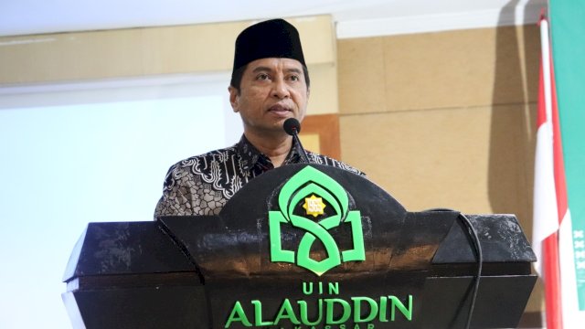 Rektor UIN Alauddin Makassar, Prof Hamdan Juhannis. (dok: Humas UIN)