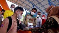 Mobile Vaccinator Kebut Vaksin Sulsel Layani 500 Siswa SMA/SMK di Sinjai