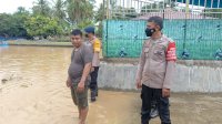 Bone Diguyur Hujan Terus Menerus, Patroli SAR Brimob Sasar Desa imbau Warga Waspada Banjir