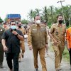 Tinjau Lokasi Pasca Banjir di Kec. Ponrang, Basmin Paparkan Penyebab Banjir