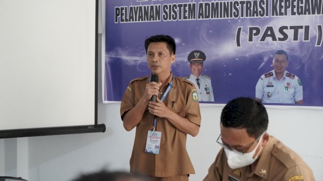 Asisten II Launching Aplikasi &ldquo;PASTI&rdquo; Milik Distan Luwu