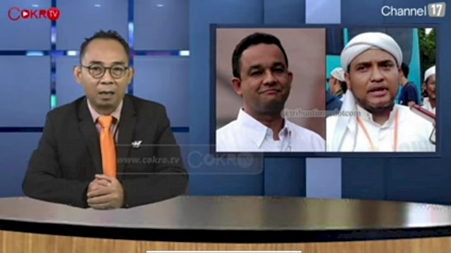 Tangkapan layar dari tayangan YouTube Cokro TV.